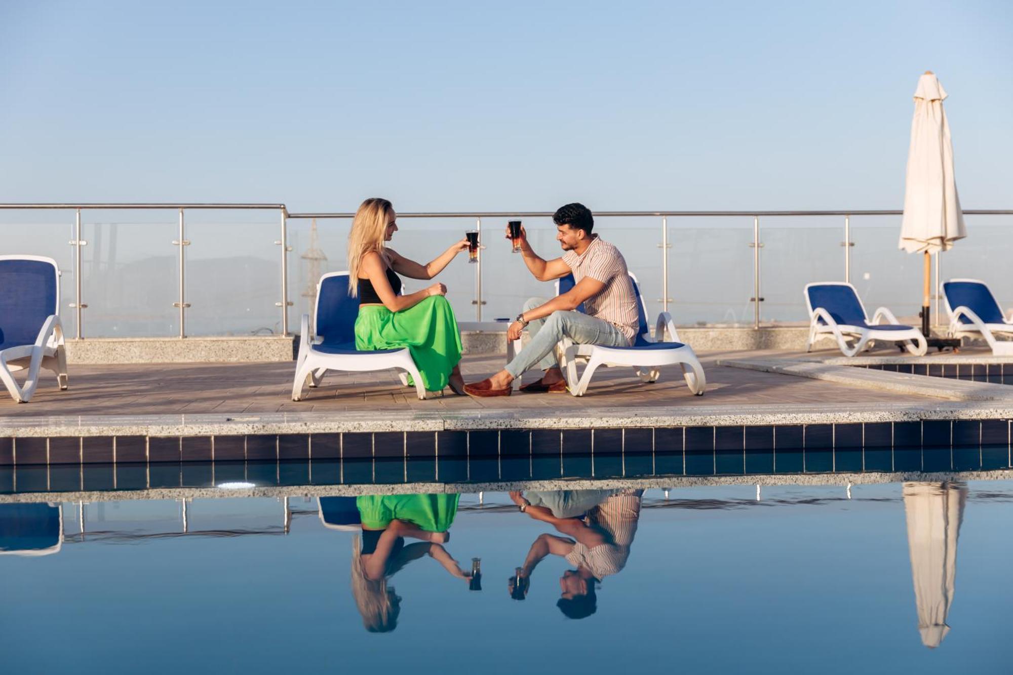 Sky Star Hotel Free Shuttle To Hurghada City Center Экстерьер фото